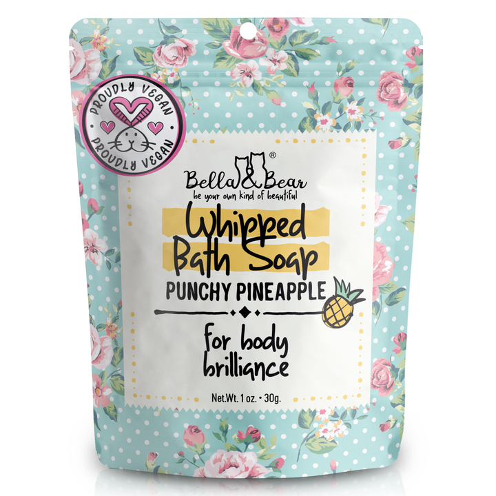 Bella & Bear - Pineapple Punch Pamper Pack - Travel Size Self Care Gift Set