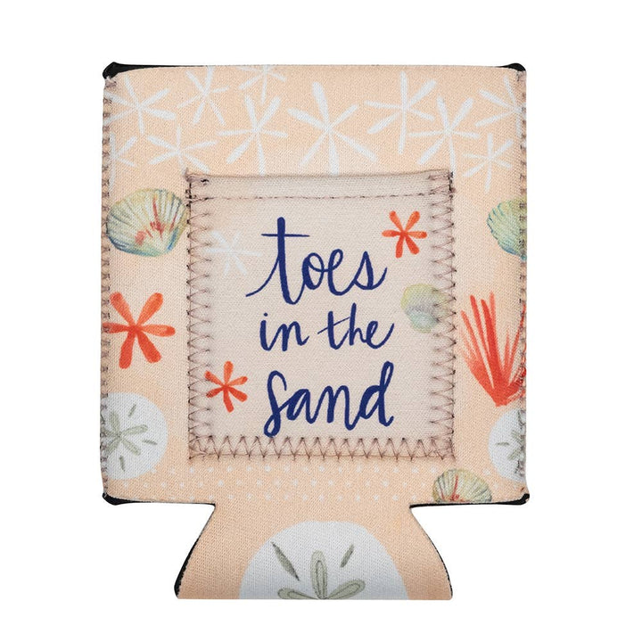 Toes In the Sand Drink Sleeve   Shannon Road Gifts