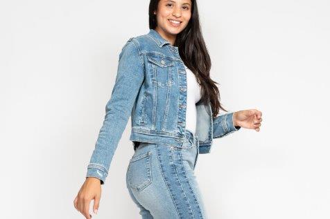 JUDY BLUE CLASSIC VINTAGE WASH DENIM JACKET